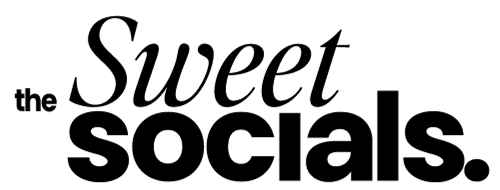 Logo von the sweet socials in schwarz